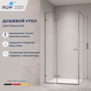 Душевой уголок RGW SV-030Gg (Прозрачное, 1000x1000)