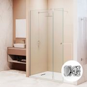 Душевая перегородка RGW WA-054 (WA-010 + Z-072) (Прозрачное, 1100)