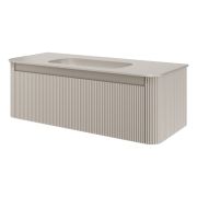 Тумба c раковиной VOI рифл. 120см CASHMERE без отверстия
