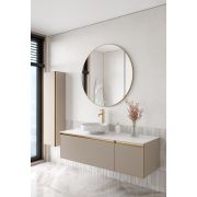 Комплект QUATRO M2-140 тумба+раковина чаша Calacatta