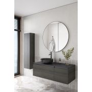 Комплект QUATRO M2-120 тумба+раковина чаша Nero Marquina