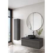 Комплект QUATRO M1-100 тумба+раковина чаша Nero Marquina
