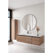 Комплект QUATRO M2-140 тумба+раковина моноблок WHITE