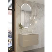 Тумба без раковины Vallessi 80*46cm КАШЕМИР мат. 2 полки, 837-080-C mat