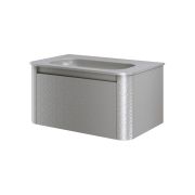 Тумба с раковиной VOI 80CM STONEFINISH LUNA