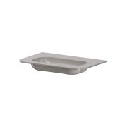 Раковина моноблок VOI 80см STONE FINISH STONE GREY 786-080-SF-SG без отв.