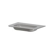 Раковина моноблок VOI 80см STONE FINISH LUNA 786-080-SF-L без отв.