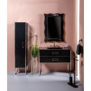 Комплект MONACO 100см h84см черная глянец + хром