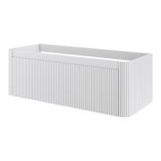 Тумба без раковины VOI рифл. 120см MATT WHITE 782-120-R-MW