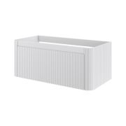 Тумба без раковины VOI рифл. 100см MATT WHITE 782-100-R-MW