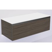 QUATRO 1 120CM тумба OAK ANTHRACITE профиль ANTHRACITE + внутр. подсв. 790-M1-120-OA-A-LED