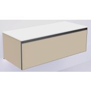 QUATRO 1 120CM тумба DAPHNE профиль ANTHRACITE + внутр. подсв. 790-M1-120-D-A-LED