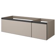 QUATRO 2 140см (100+40) тумба DAPHNE профиль ANTHRACITE 790-M2-140-D-A