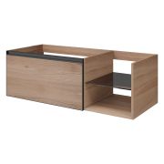 QUATRO 6 120см (80+40) тумба WILLOW профиль ANTHRACITE 790-M6-120-W-A