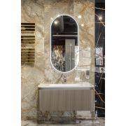 OVALE 1 полка 100CM DELMAR тумба + раковина OV1110100-100 DELMAR