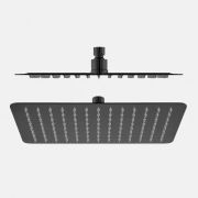 Верхний душ 3D квадратный RGW SP-82B (Черный, 500x500)