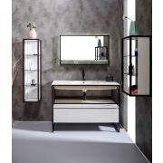 Ящик под консоль LOFT 120 белый, 1 полка 894-120-W