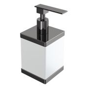 Диспенсер настольный Qubic Shine Gun Metal 10969-SGM