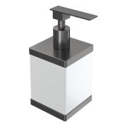 Диспенсер настольный Qubic Gun Metal 10969-GM