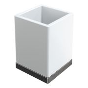 Стакан настольный Qubic Shine Gun Metal 10961-SGM