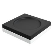 Мыльница квадратная Qubic Black 10960-B