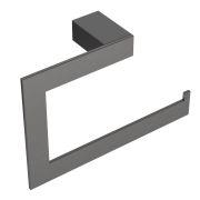 Полотенцедержатель кольцо Qubic Gun Metal 10725-GM