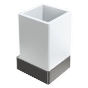 Стакан настенный Qubic Gun Metal 10724-GM