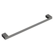 Полотенцедержатель длинный Qubic Shine Gun Metal 10722-SGM