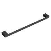 Полотенцедержатель длинный Qubic Black 10722-B