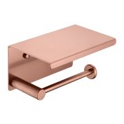 Держатель туалетной бумаги с крышкой UNO COPPER BRUSHED 10971-CB