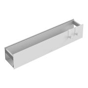 Полка настенная 60см White + 2 крючка 10966-W
