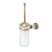 Ершик настенный (стекло) MURANO CRYSTAL_Комплект 10913-CRST-BR