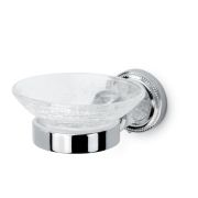 Мыльница(стекло кракле) Murano Cristal 10903-CRST-СH