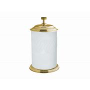 Ведро стекло ROYALE CRISTAL GOLD BLACK 10934-G-B