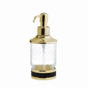 Настольный диспенсер ROYALE CRISTAL BLACK GOLD 10929-ROYALE-G-B