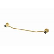 Держатель для полотенца ROYALE CRISTAL BLACK GOLD 10922-G-B