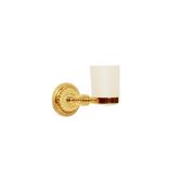 Настенный стакан для зубных щеток HERMITAGE GOLD 10353