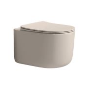 Flow подвесной унитаз LATTE SOFT с крышкой, функция Торнадо 969-SET-D