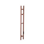 Полотенцесушитель электрический 2-трубы круглый COPPER BRUSHED 729-CB
