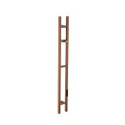 Полотенцесушитель электрический 2-трубы круглый BRUSHED BRONZE 729-BRB