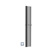 Полотенцесушитель электрический FLAT SHINE GUN METAL 725-SGM