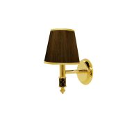 Бра BOHEME MURANO GOLD, черное 766