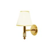 Бра BOHEME MURANO GOLD, белое 764
